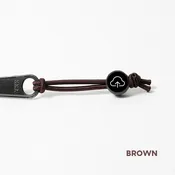 Tap-to-Phone Zipper Tags on Active Bungee - Clay Circle