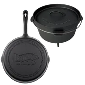 Lehman's Cast Iron Campfire Cooking Set