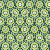 Local Honey Pop Daisy Spruce 90657-75 By FIGO Fabrics