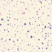 Astrologika by Eye Candy Quilts : Star Splatter in Unicorn : Andover