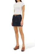 90's Relaxed Mini Skirt