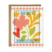 “Merci Beaucoup” Thank You card