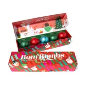 BomBombs Christmas Hot Chocolate Bombs, Cocoa Bomb Gift Set, Set of 5