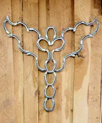Horseshoe Angel Metal Wall Art