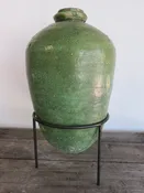 Antique Spanish Terracotta Botija from Perulera, 16th Century