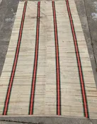American Cotton Rag Rug, Circa 1930-45