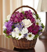 Peace, Prayers & Blessings - Lavender and Whi
