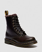 1460 SERENA LEDER STIEFEL MIT KUNSTFELLFUTTER