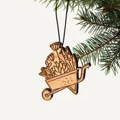 Floral Gardening | Wood Ornament — Lucca