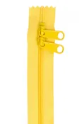 30" Double Slide Handbag Zipper in Dandelion