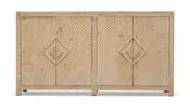 Chandler Cappuccino 4-Door Console