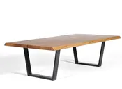 George Live Edge Solid Walnut Coffee Table