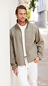 FLEX TECH JACKET WITH REFLECTIVE PIPING