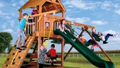 Circus Clubhouse Pkg II Wooden Roof (29D)