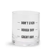 Don’t Even Double Old Fashion Glass