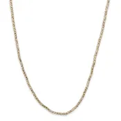 10kt Precision Cut Bead Chain - 20"