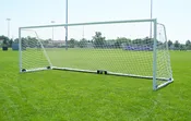 6'6" x 18'6" X 3' X 6'6" ULTIMATE WHEELED GOAL, PAIR, ROUND (4" OD)