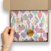 Watercolor Ornaments Premium Tissue Paper (240 Sheets/Package)