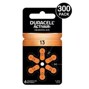 Duracell Hearing Aid Battery Size 13 (300 Pcs)
