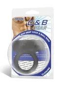 C&B GEAR SILICONE DUO SNAP COCK & BALL RING