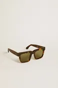 Karree-Sonnenbrille Jamie mit havannabraunem Gestell
