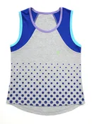 BLUE DOTS COVER UP TANK