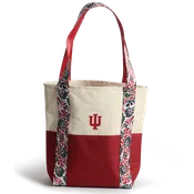 Indiana Mini Tote Red/Canvas Floral Bag