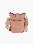 Small Shoulder Bag with Guitar Strap