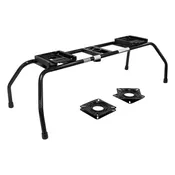 Wise 8WD1280-SQR Double Seat Stand w/ Swivel & Quick Release Brackets