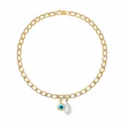 Curva Evil Eye Anklet