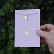 14k Gold Dipped Nickel-Free Zodiac Necklaces
