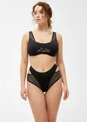 Adjustable Top with Mesh – CANDY SHINE – Black