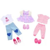 18" Doll Casual Outfits or Accessories Set