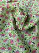 Vintage Floral Flour Sack Plain Weave Cotton - Multiple Yards Available - 34" Wide
