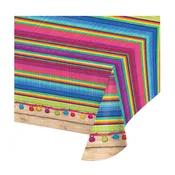 Wholesale Creative Converting 324357 All Over Print Plastic Table cover, 54 x 102", Serape