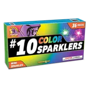 #10 Color Sparklers