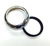 1 ¼ Heavy Chrome Plated Brass Slip Nut With Washer