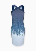 Dixie Ombre Halter Dress
