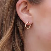 Ada Organic Hoop Earrings