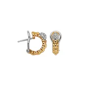 EKA Earrings in 18K Yellow Gold with Diamond Accents 73001OX_PB_G_XBX_000