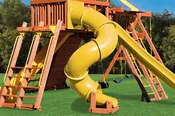 7.5' Extreme Corkscrew Slide Swingset Accessory
