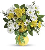 The Daisies And Dots Bouquet