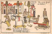 Cologne Coln Germany Greetings Toy Soldiers Vintage Postcard AA108769