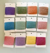 Brights or Pastels Colonial Yarn Sampler Sets