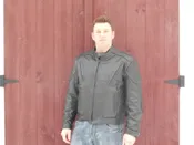 Men’s USA-MADE Side-Lace Leather Coat