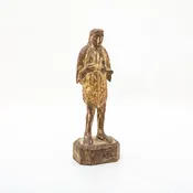 18th Century Hand Carved Saint