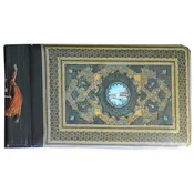 Antique 1920’s Persian/Middle East Book/Album Hand Painted & Enameled