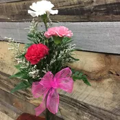 3 Carnations in a Vase