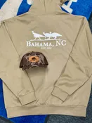 AG Outfitters Bahama NC Turkey Logo Hoodie Tan