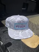 Fly South Rope Hat - White Camo Tarpon — Fly South